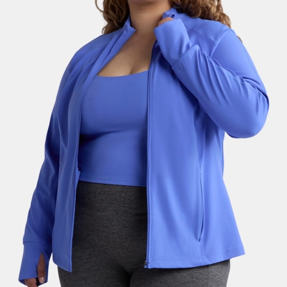 Avia Women's Blue Jacket and Top Set